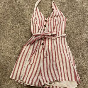 Red Striped American Eagle Size S